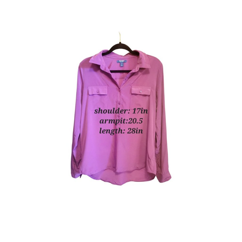 Old Navy Blouse | Women's Medium | Purple